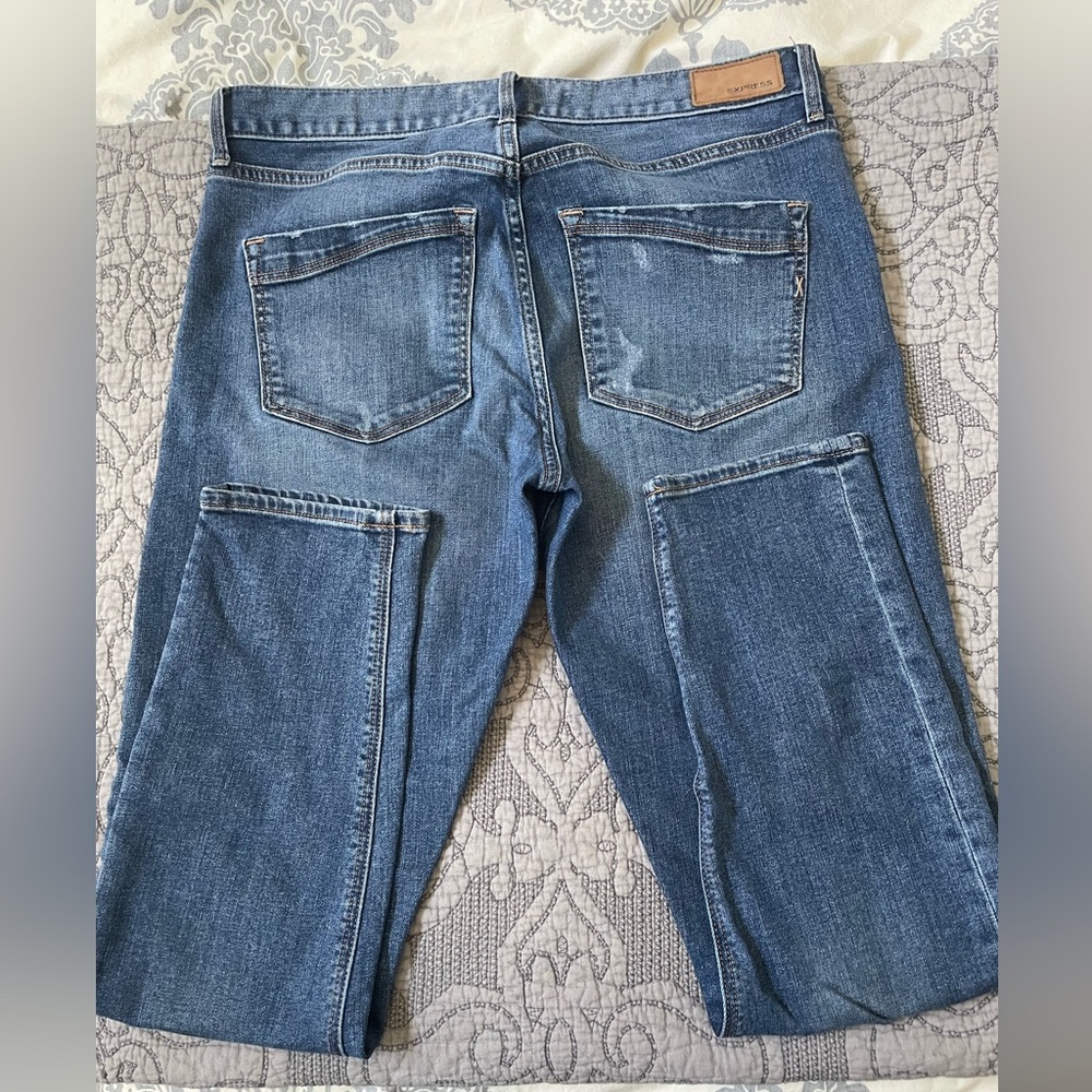 Express Button-fly Jeans - Picture 4 of 5